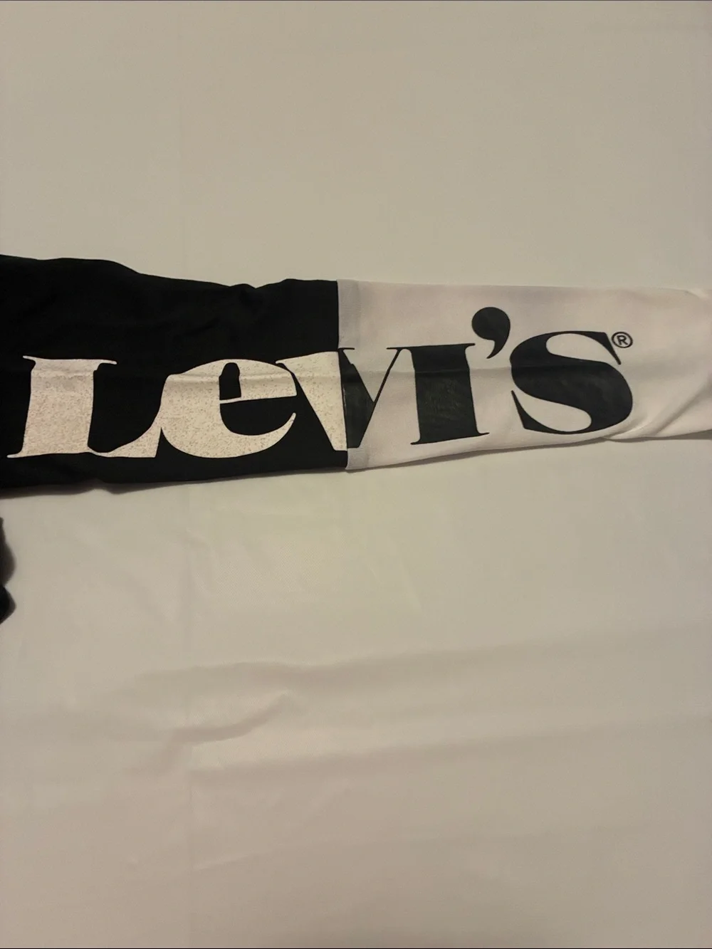 Levi's Black and White Logo Panel Kids Leggings